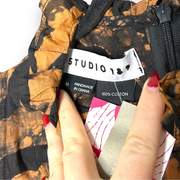 ❌SOLD❌ STUDIO 189 x J.CREW NWT Limited Edition Animal Print Midi Dress Sz Medium - Picture 9 of 11